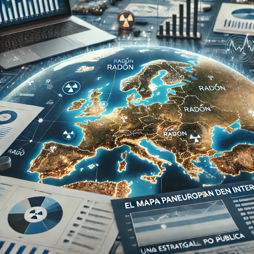 Mapa Paneuropeo de Radón en Interiores